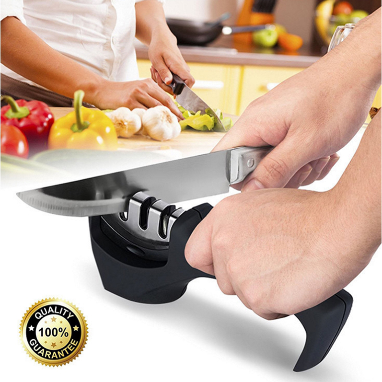 3 Stage Pro Stainless Steel Knife Sharpener