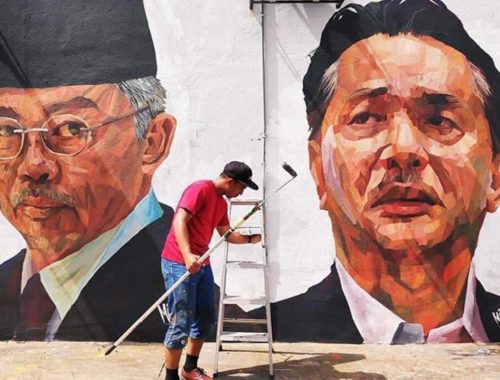 Penghargaan Tidak Terhingga, Seni Mural Untuk Wira Negara