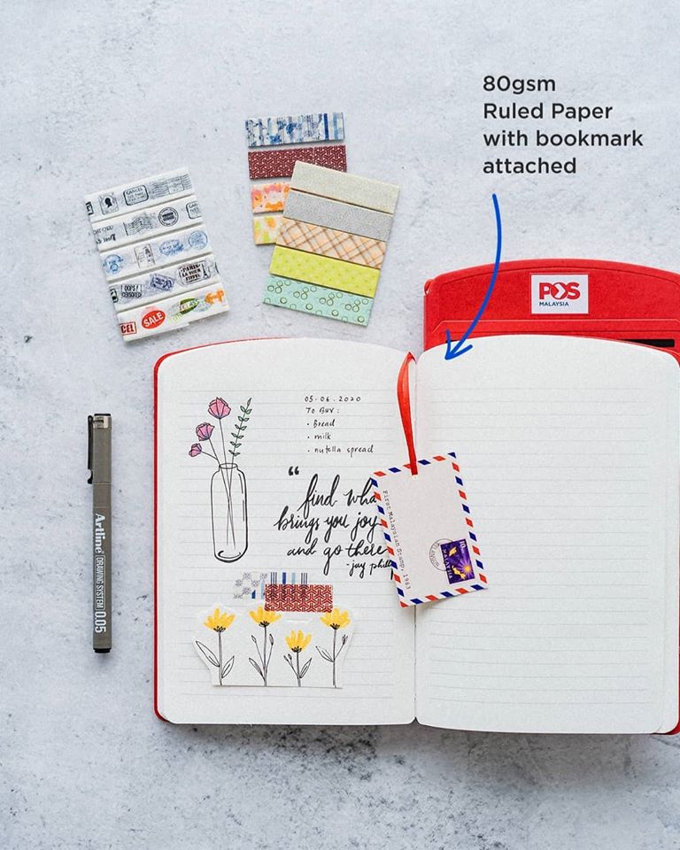 Pos Malaysia's Peti Pos Notebook