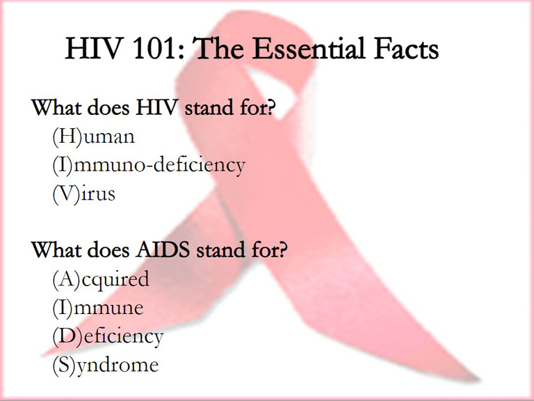 HIV-101-The-Essential-Facts