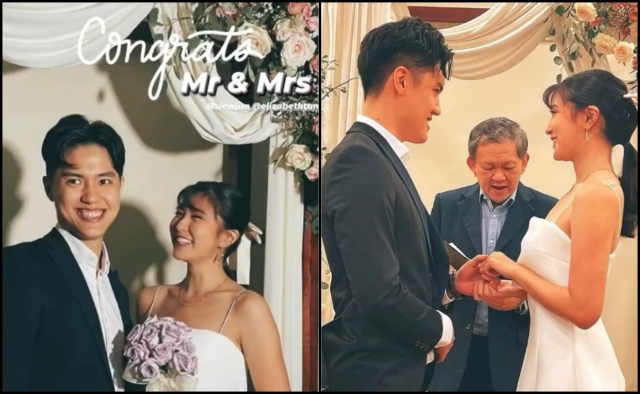 Elizabeth Tan Sahkan Telah Bernikah