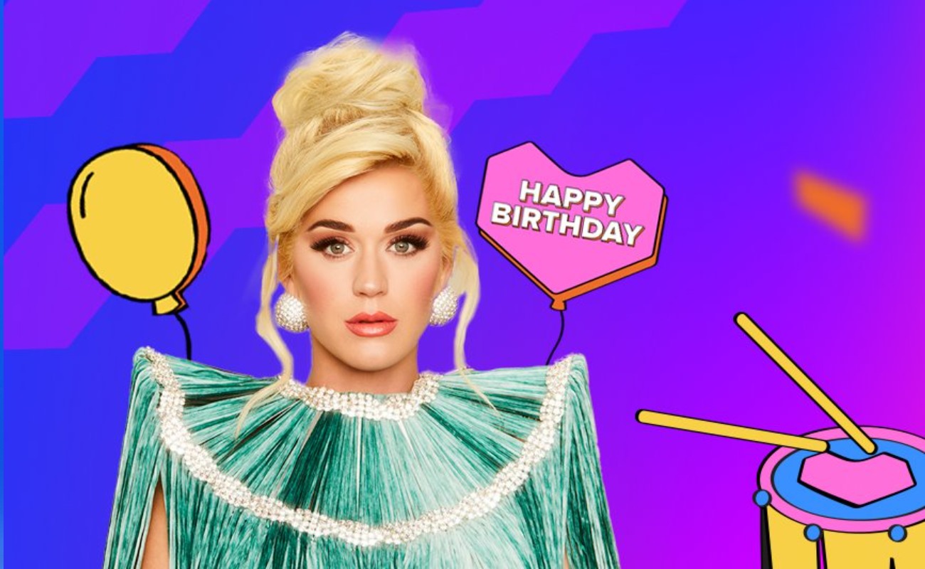 Happy Birthday Lazada Katy Perry