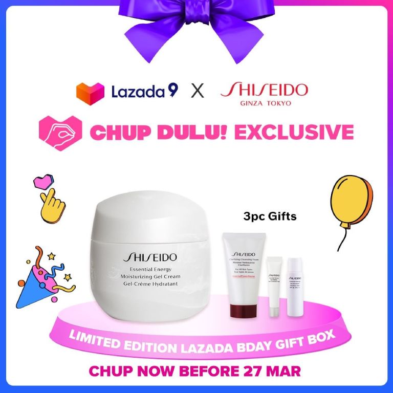 Lazada 9 x Shiseido Chup Dulu Exclusive