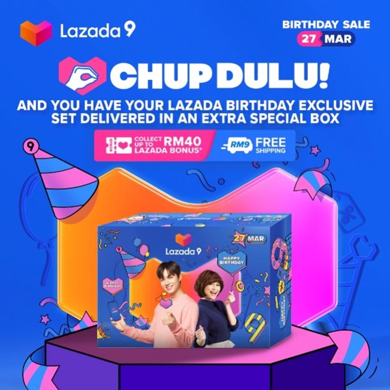 Lazada Surprise Birthday Sale