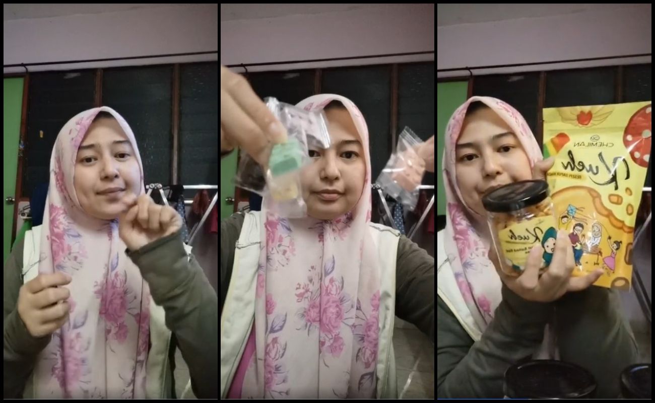 Wanita Ini Guna Bahasa Isyarat Buat Live FB