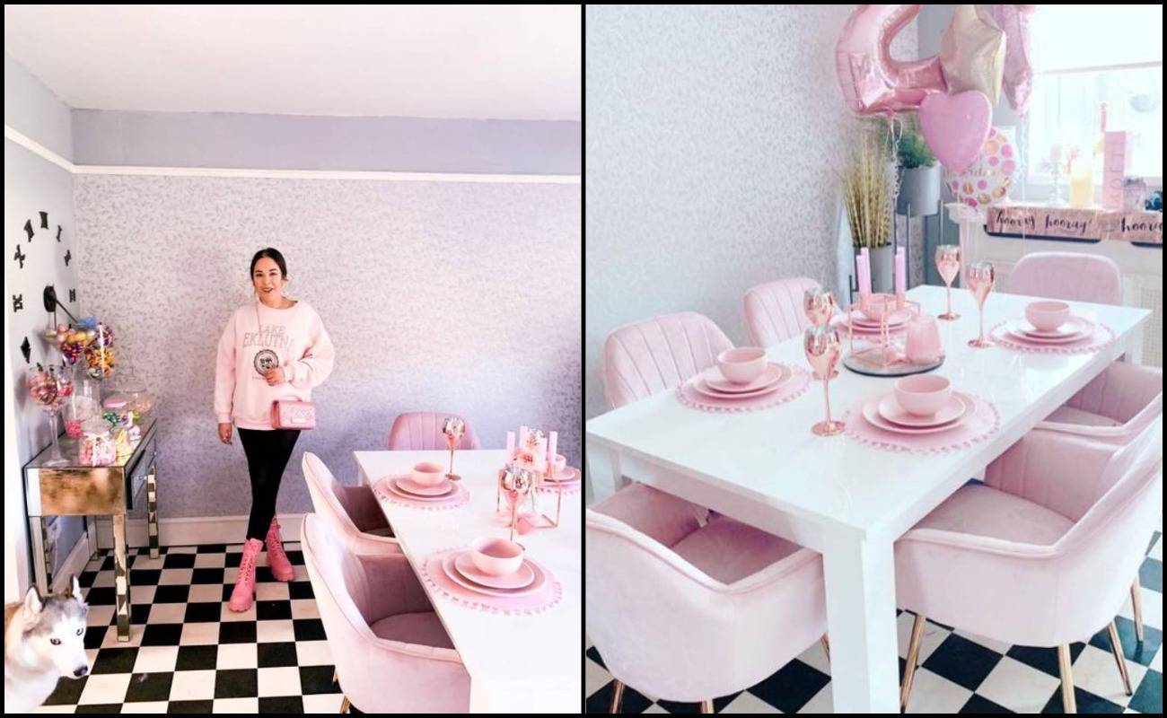 Obses Warna Pink, Habis Seluruh Rumah Dikerjakan Wanita Ini