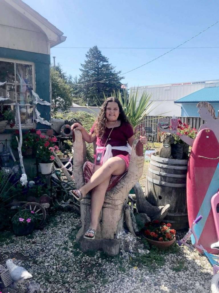 Destini Crane, 13, dari Oregon