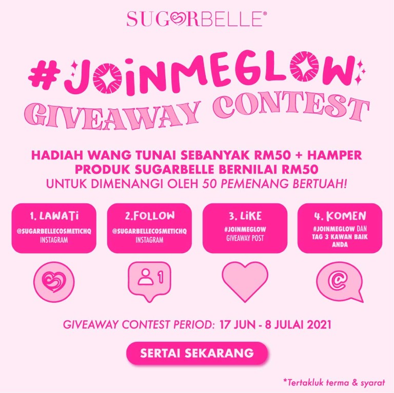 #JoinMeGlow Giveaway Contest (768 x 767px) BM