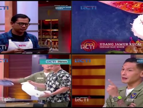 Juri Masterchef Indonesia Dikecam Kerana Lempar Pinggan Makanan Peserta