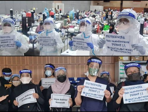 Himpunan Hartal Doktor Kontrak Tetap Diadakan, Desak 3 Tuntutan Daripada Kerajaan