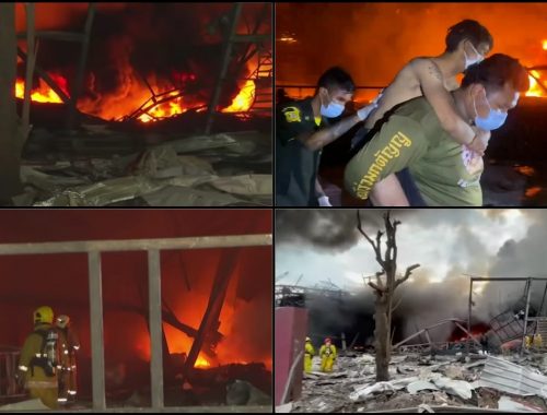 Kilang Kimia Di Thailand Meletup! 1 Maut Puluhan Lagi Cedera