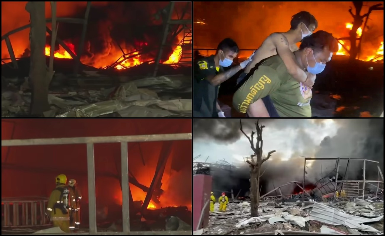 Kilang Kimia Di Thailand Meletup! 1 Maut Puluhan Lagi Cedera