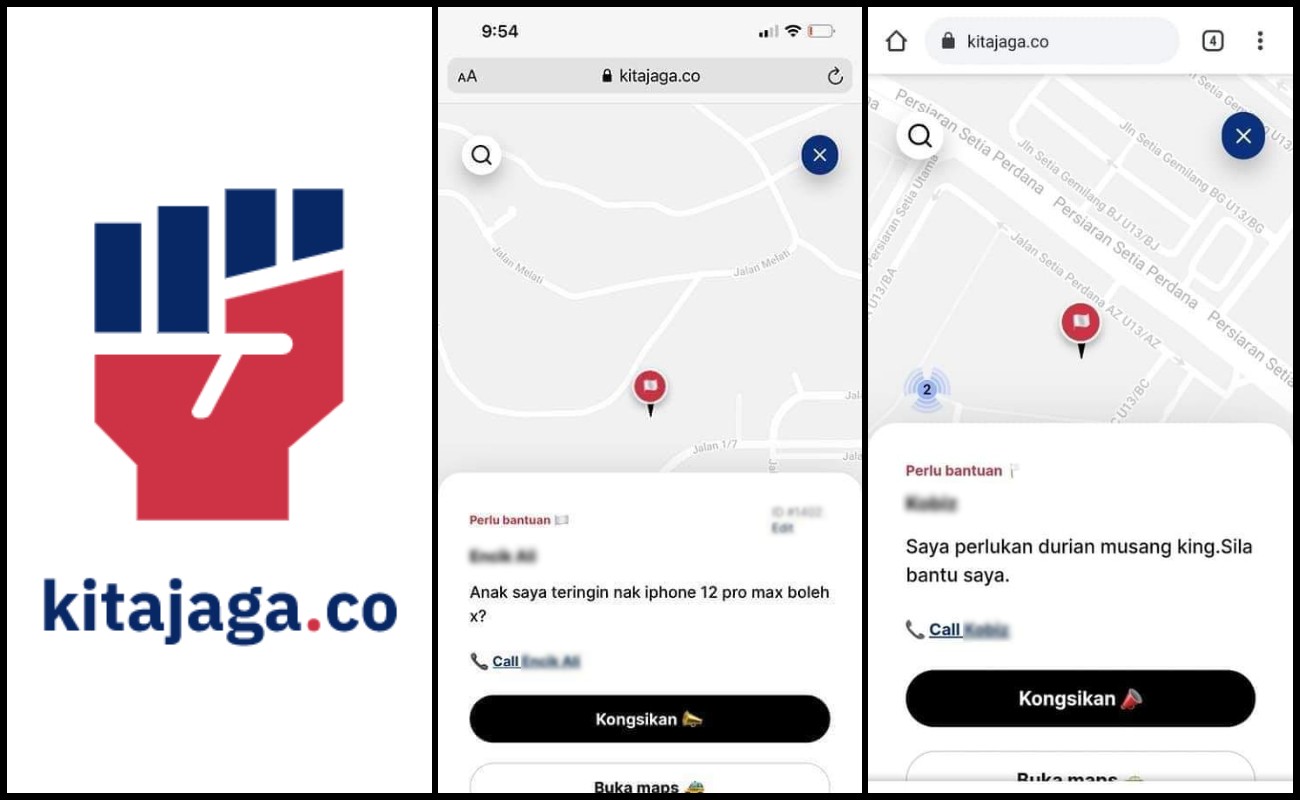 Kitajagakita.co Disalahguna, Warganet Kecam Individu Minta Bantuan Mengarut