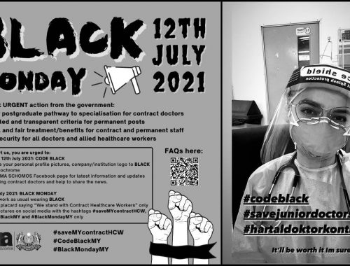 Protes ‘Code Black’, MMA Seru Bantuan Rakyat Malaysia