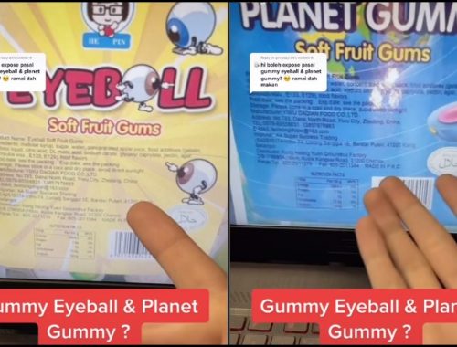 Racun TikTok ‘Gummy Eyeball’ Dan ‘Planet Gummy’ Tidak Halal