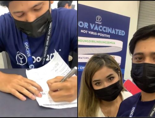 Terjumpa Bekas Isteri Semasa Vaksin