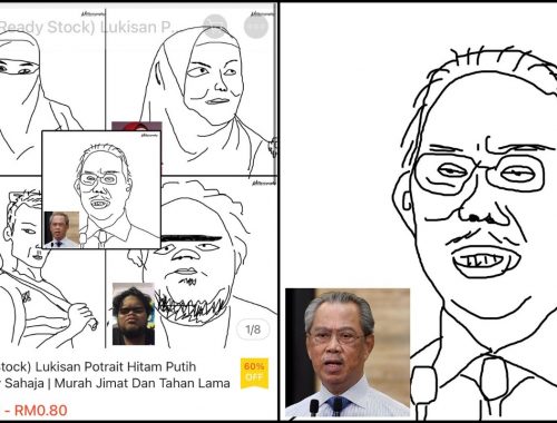 Tular Lukisan Potrait Harga 50 Sen Di Shopee, Warganet ‘Support’ Hingga ‘Sold Out’