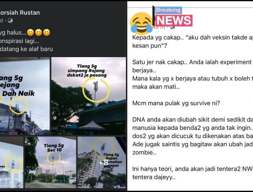 Anti-Vaksin Teknologi 5G Berkait Rapat Dengan Vaksin & Konspirasi