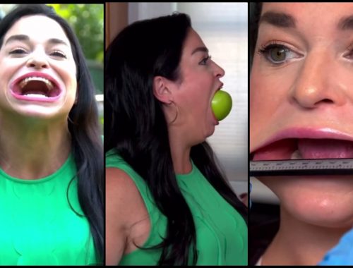 Bukaan Mulut Muat Sebiji Epal, Samantha Ramsdell Dapat Anugerah Dari Guinness World Record