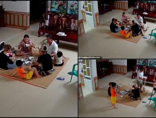 Keluarga Alami Detik Cemas, Kipas Siling Jatuh Waktu Makan Malam