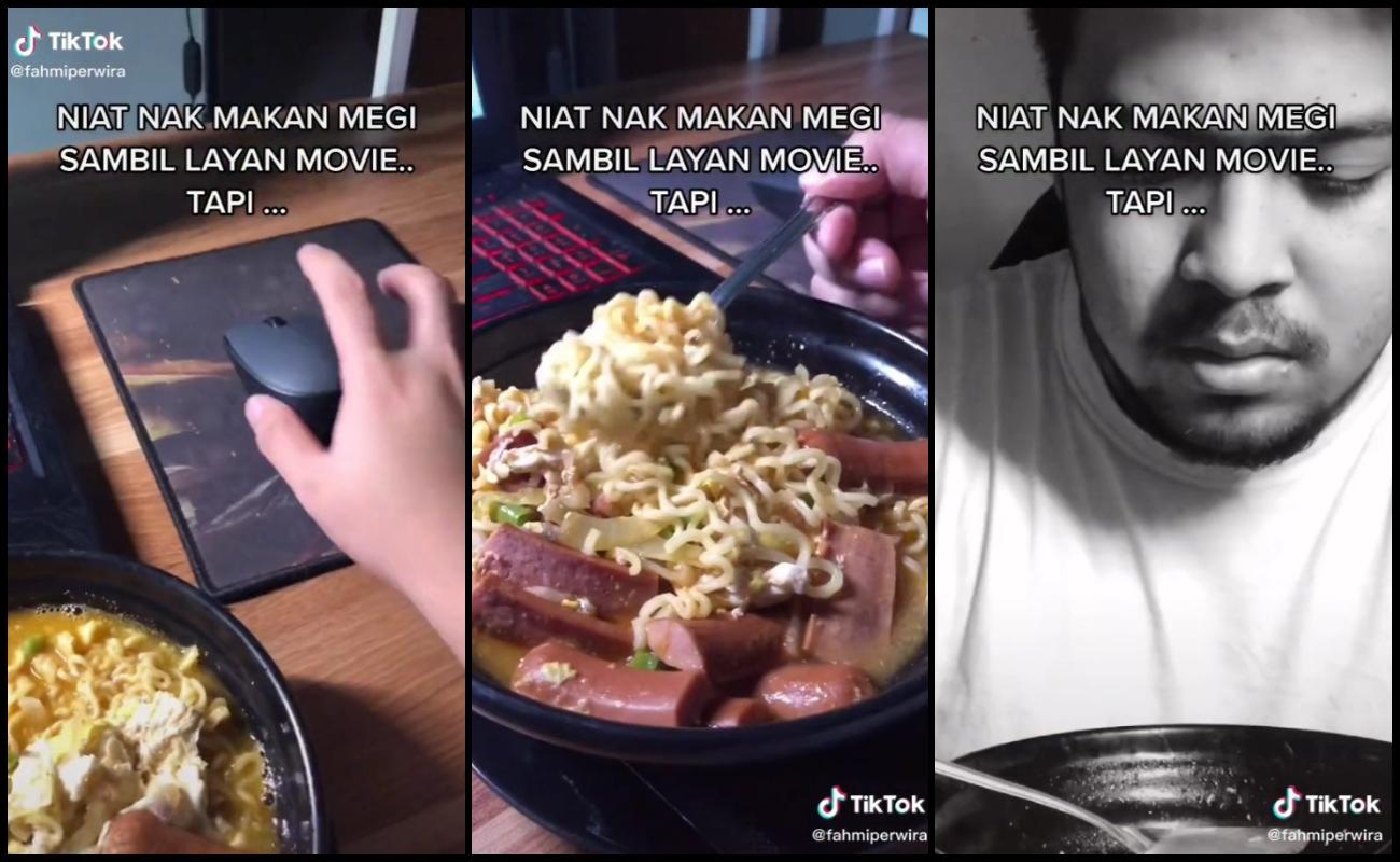 Niat Makan Maggie Sambil Layan Netflix Tapi Lain Pula Jadi