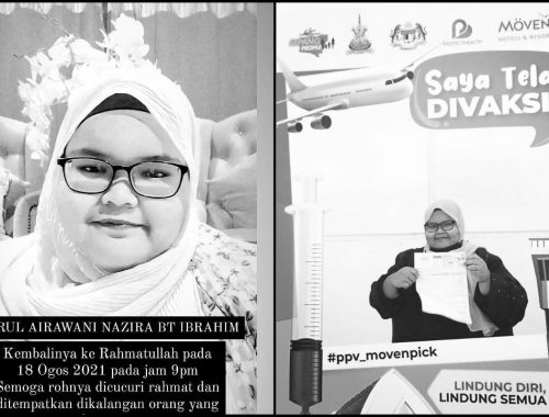 Wani Comel Meninggal Dunia Kerana Covid-19