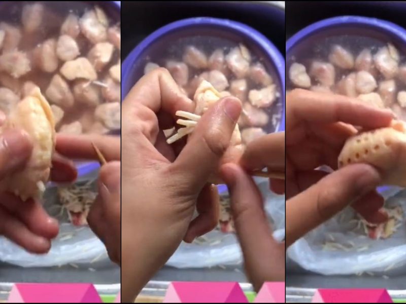 Wanita Kongsi Cara Mudah Bersihkan ‘Tongkeng’ Ayam, Pakai Lidi Saja