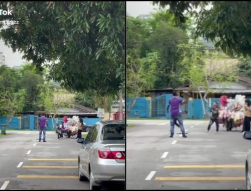 Gelagat Abang Roti Layan Kanak-Kana