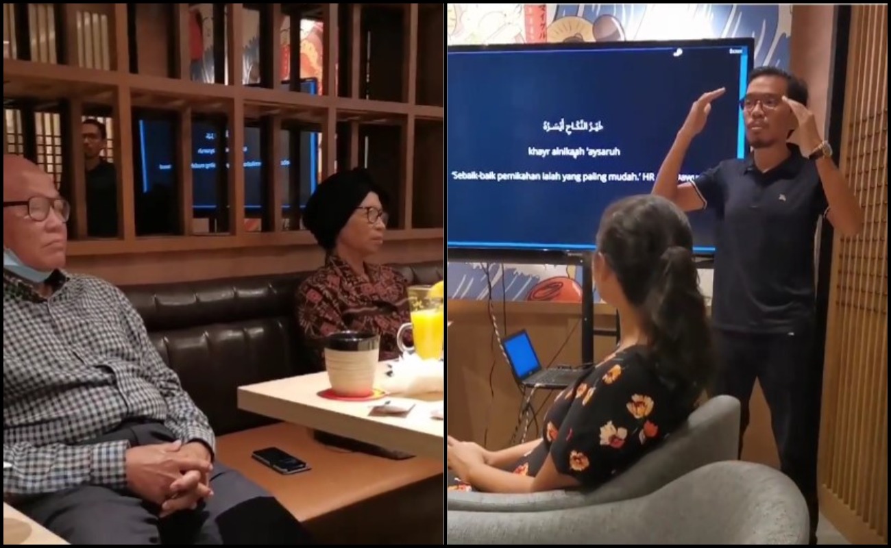 Lamar Kekasih Guna PowerPoint, Buat Pembentangan Depan Bakal Mertua