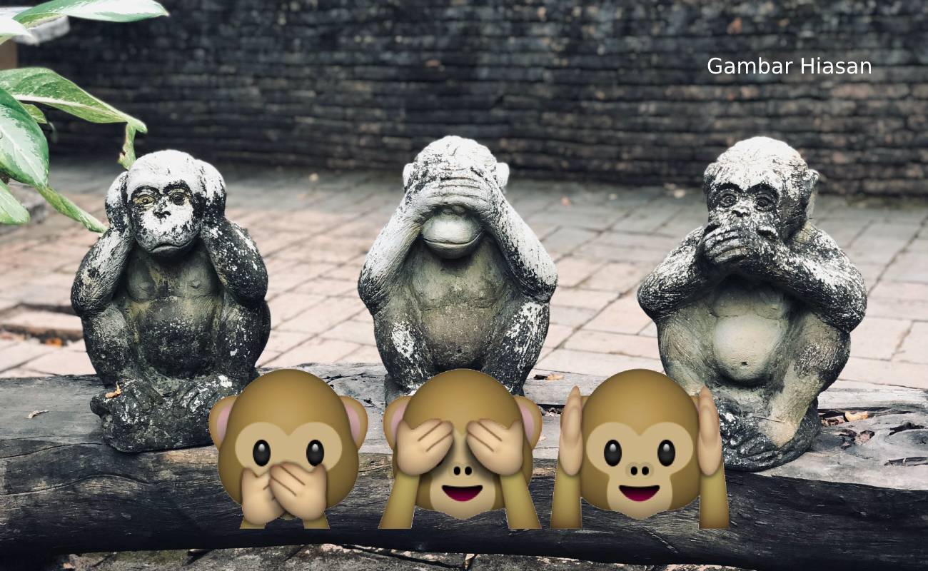 Maksud Sebenar Emoji ‘Monyet Tutup Muka’