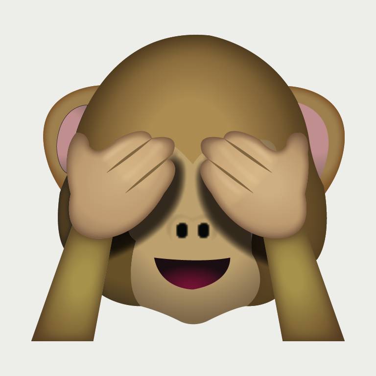 See No Evil Monkey Emoji