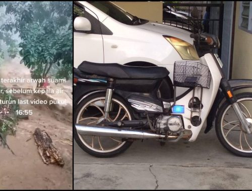 Balu Mangsa Tragedi Kepala Air Yan Rayu Cari Motosikal Arwah Suami