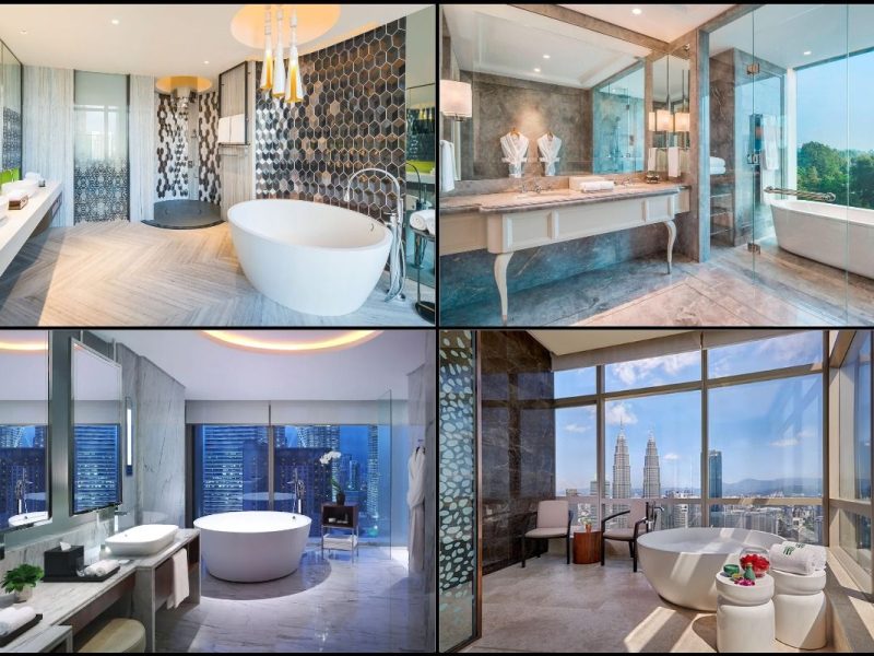 Feeling Berendam Dalam Bathtub Mewah, 10 Bathtub Hotel Terbaik Di KL