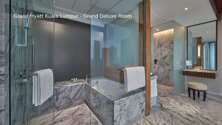 Grand Hyatt Kuala Lumpur - Grand Deluxe Room - Bathroom