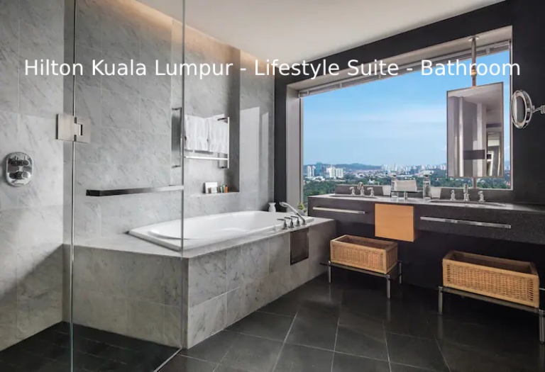 Hilton Kuala Lumpur - Lifestyle Suite - Bathroom
