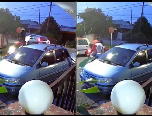 Malang Tak Berbau! Wanita Jadi Mangsa Samun Di Hadapan Rumah Sendiri