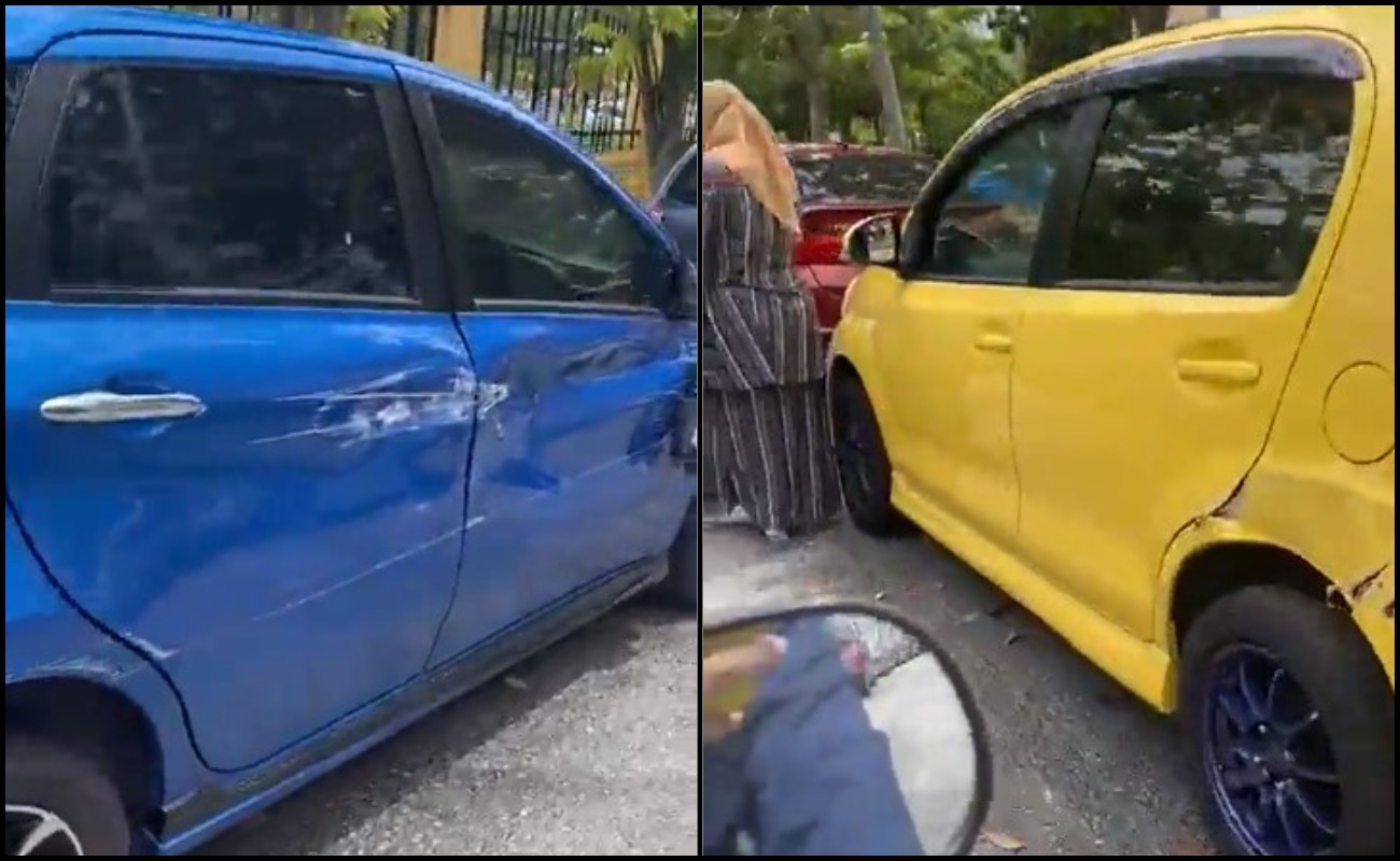 Pemandu Lori Gila Lebih 10 Kenderaan Digesel Lori