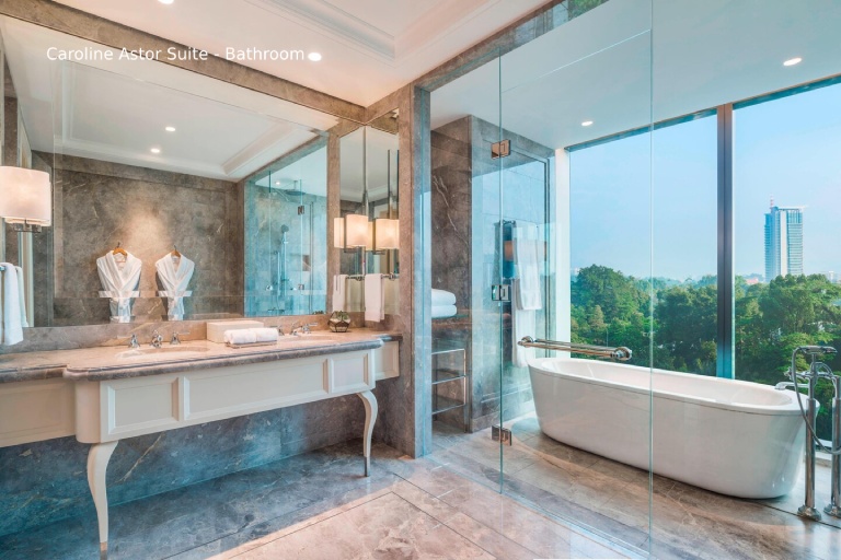St Regis Kuala Lumpur - Caroline Astor Suite - Bathroom