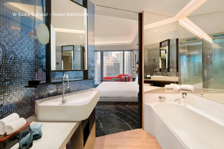 W Kuala Lumpur - Guest Bathroom