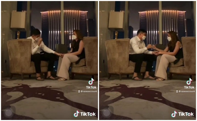 sepakat untuk berpisah dan ‘meraikan’ detik terakhir sebagai pasangan kekasih