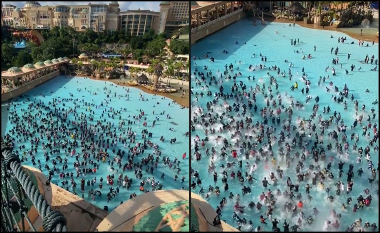 Aksi Anak Muda Berparti Di Taman Tema Air Terkenal, Netizen Tinggal Komen Pedas!