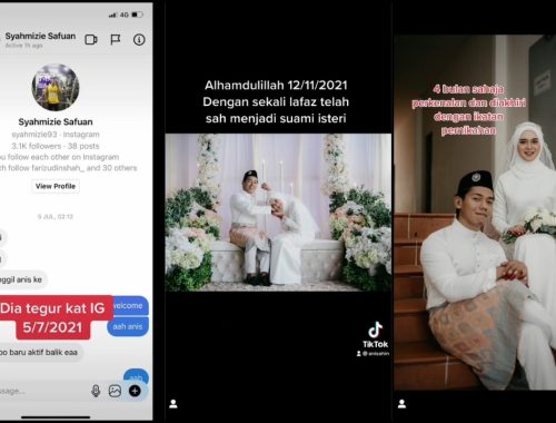 Dua Kali Tak Jadi Kahwin, Anis Farahin Roslin Nikah Lelaki Kenal Di Instagram