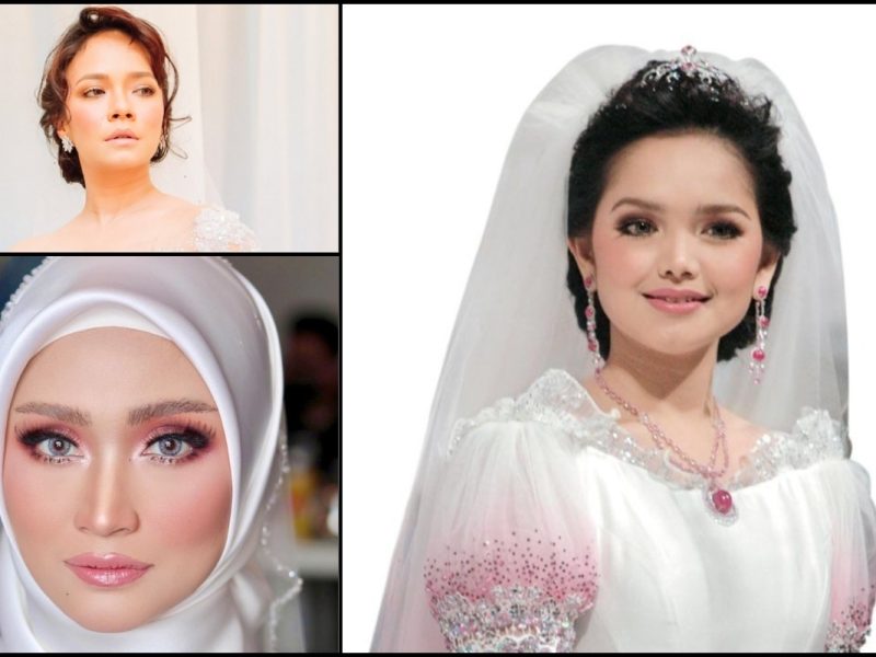 Mekap Sampai Beribu-Ribu Tak Pelik Kalau Mekap Kahwin Artis Malaysia Meletop Macam Ini!