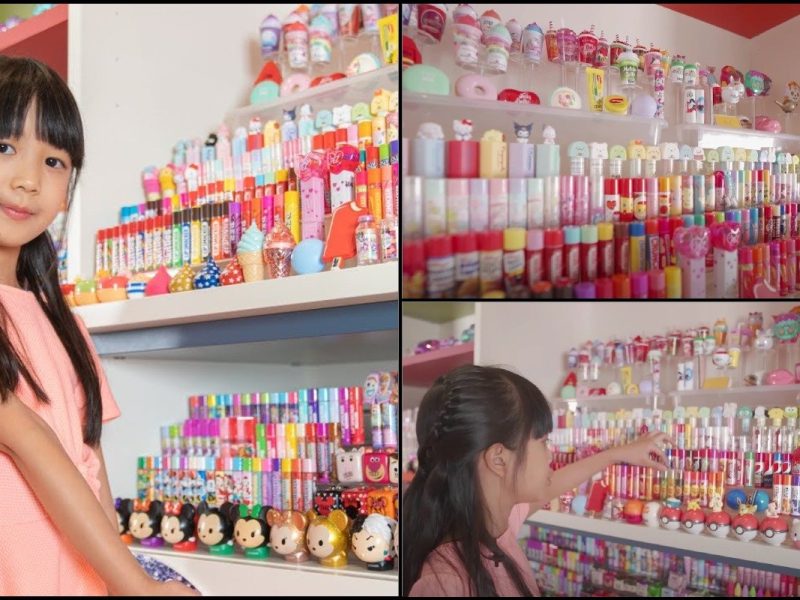 Obses Dengan Lip Balm, Kanak-Kanak 6 Tahun Pecah Rekod Guinness World Record