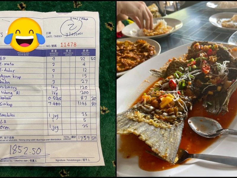“Pelanggan Sendiri Mahukan Ikan Itu”, Pemilik Restoran Jawab Dakwaan Harga Ikan Siakap Cekik Darah!