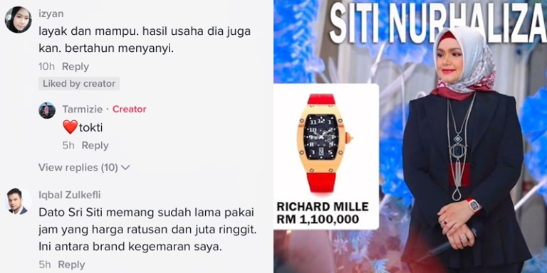 Siti Nurhaliza, Richard Mille Siti Nurhaliza, Richard Mille