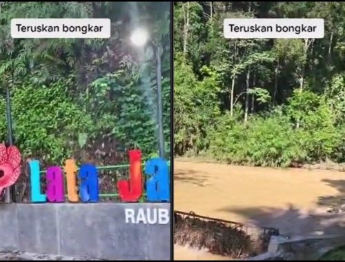Air Selepas Banjir Keruh Macam ‘Teh Tarik’! Wanita Persoal Tindakan Pihak Atasan