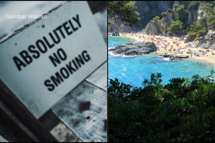 Diharamkan Merokok Di Semua Kawasan Pantai Sepanyol!