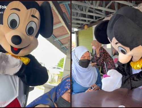 Diganggu Mickey Mouse, Rupanya Insan Istimewa Disebalik Kostum!