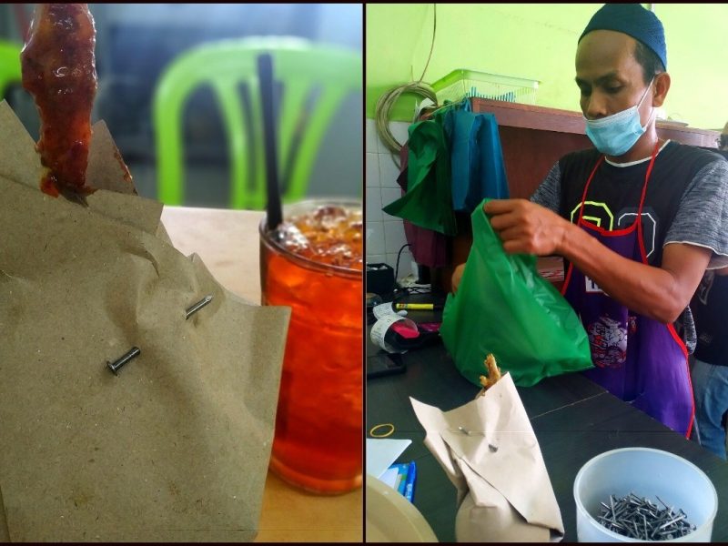 Guna Paku Bungkus Makanan_ Peniaga Tetap Guna Paku Jika Tiada Arahan Jelas Dari Kerajaan!
